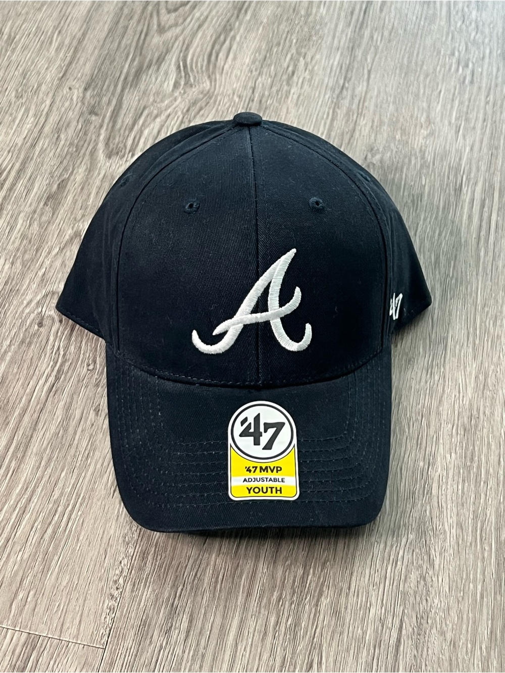 ’47 Youth Dark Navy Atlanta A Logo Adjustable Cap